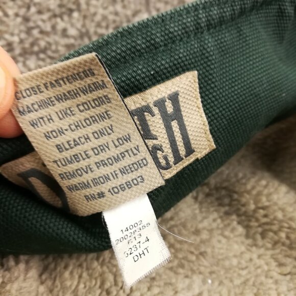 Duluth Trading Co Vest Canvas Mens 2XL Tall Iron Range Fire Hose Sherpa Lined - Picture 5 of 8